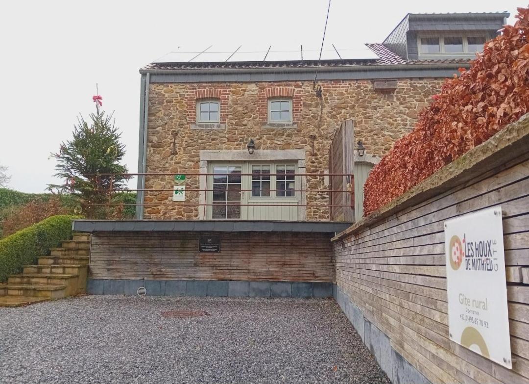 Les Houx De Mathieu Villa Engis Ngoại thất bức ảnh